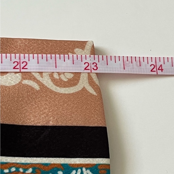 Fashion Nova Women T-Shirt Mini Dress Satin Multicolor Floral Casual Sz‎ M - Picture 5 of 5